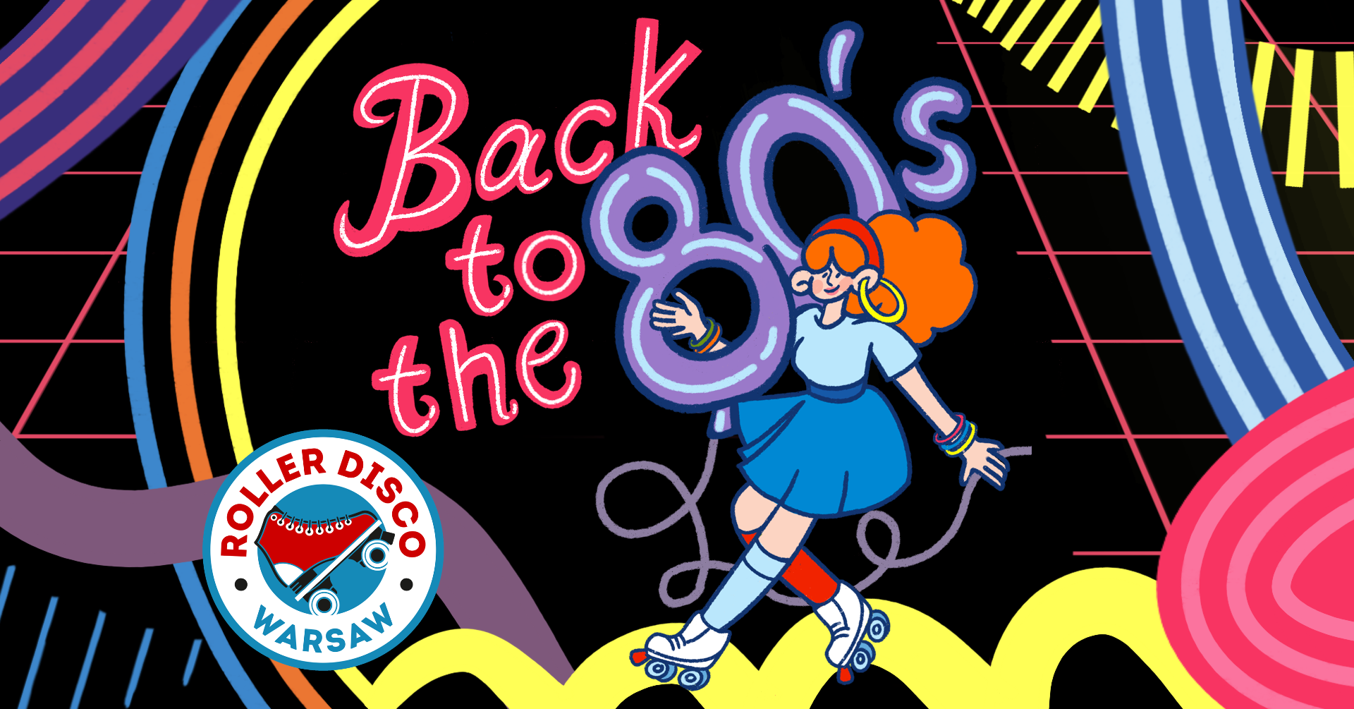 Back to the 80's Roller Disco Warsaw