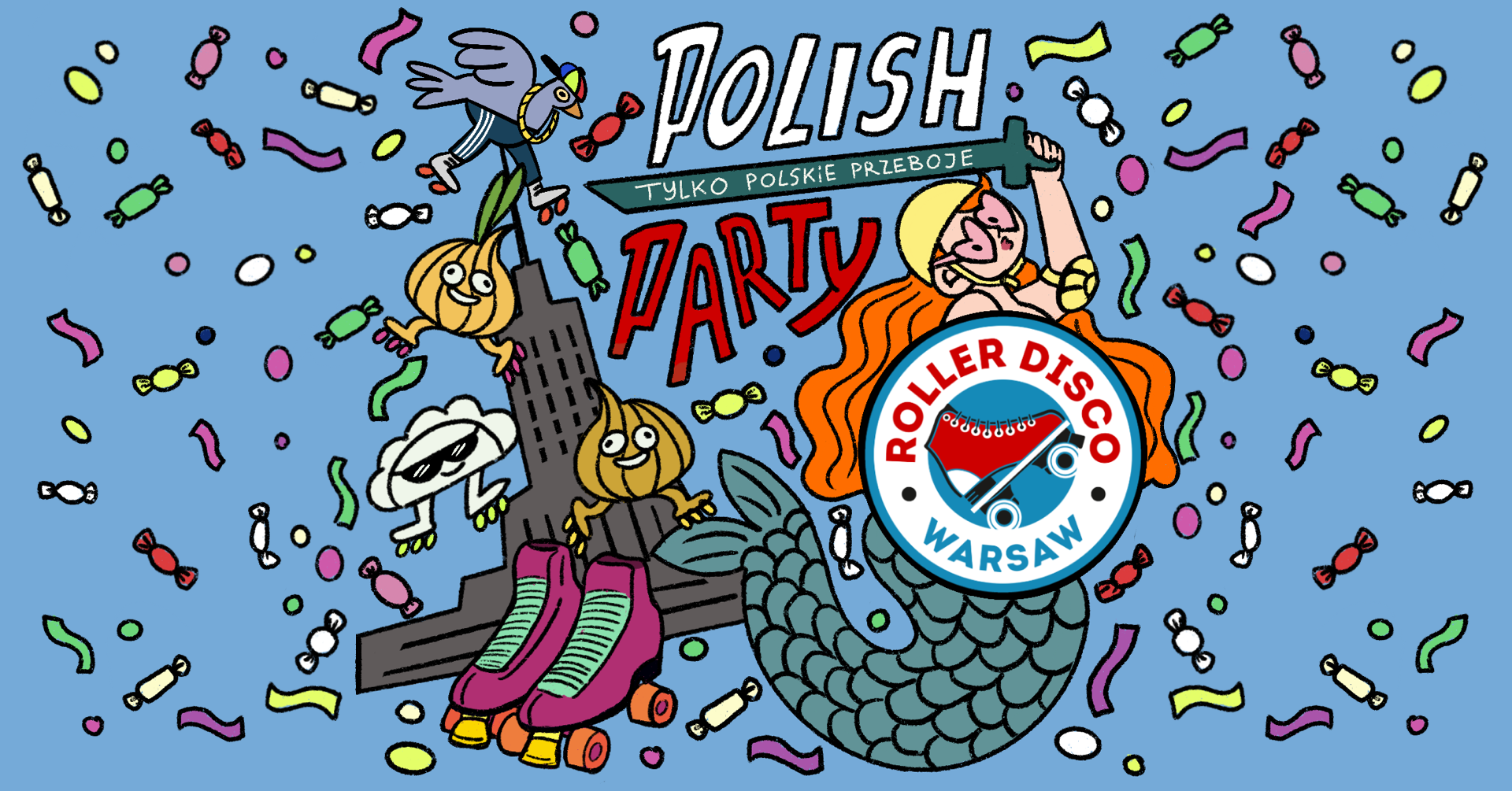 Polish Party Roller Disco Warsaw